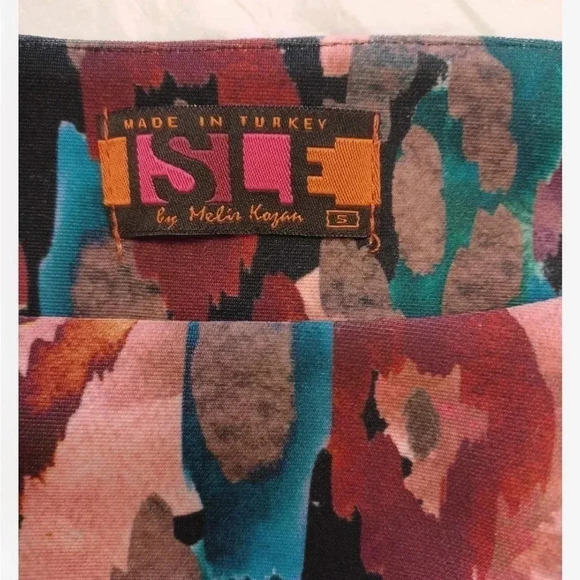 Isle By Melis Kozan Long Sleeve Shift Dress Size Small - Picture 8 of 11